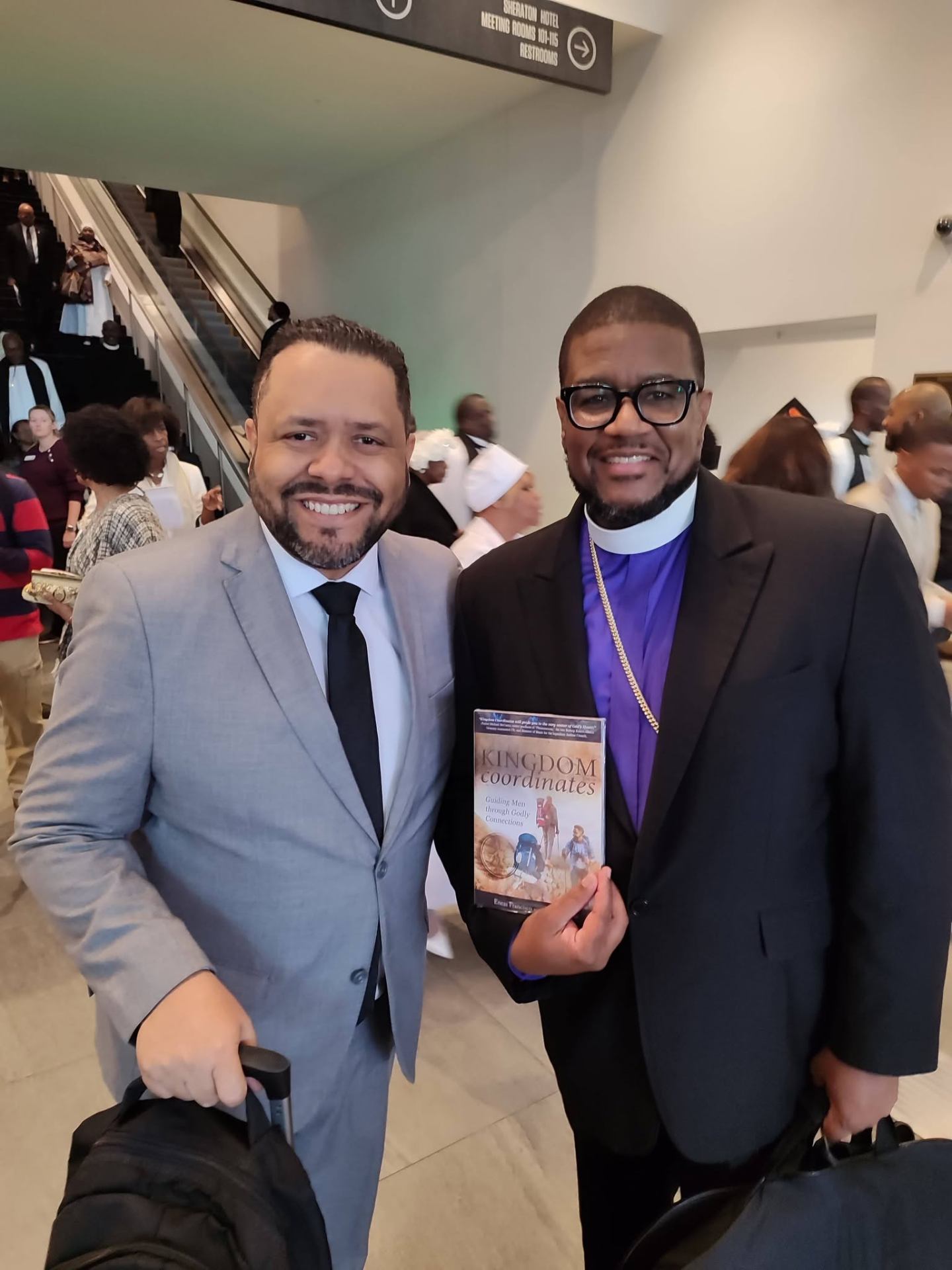 Eneas Francisco & Bishop Herbert Davis